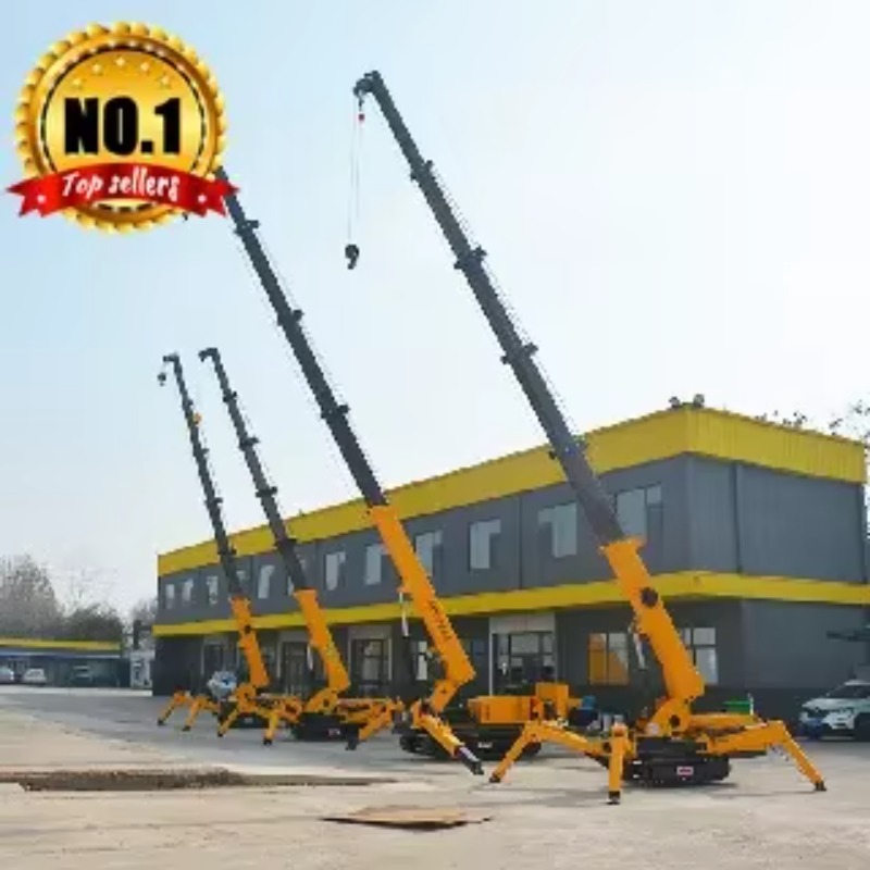 8T Hydraulic Spider Crane Heav - Heavy Equipment And Machinery incelemesi ve fiyatı